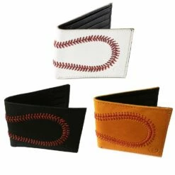 Cheapest 💯 Genuine Leather ⚾ Baseball Wallet Black 😍 -BASEBALL Official Shop a01 100 new colors 1 1