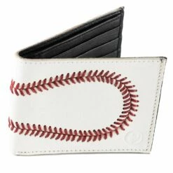 Cheapest ๐ฏ Genuine Leather โพ Baseball Wallet Black ๐