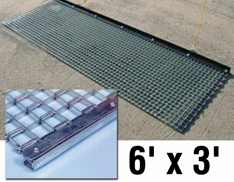 Budget π 6'x3' βΎ Baseball/Softball Infield Steel Drag Mat β€οΈ 1 Budget π 6'x3' βΎ Baseball/Softball Infield Steel Drag Mat β€οΈ