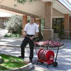 Best Pirce 💯 Reelcraft Irrigation Watering Hose Reel and Cart 🎁 -BASEBALL Official Shop a15 242a 16 1