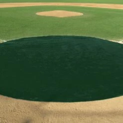 Best Pirce 😀 FieldSaver 18' diameter Home Plate Youth League Cover, VINYL 💯 -BASEBALL Official Shop a15 704map 11 1