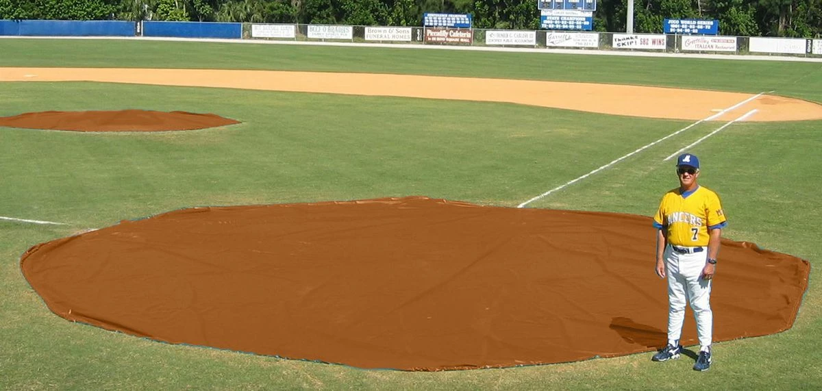 Cheap 🎁 Aer-Flo WWV1820, 20' diam. Wind Weighted Mound/Homebase Tarp, 82 lbs ❤️ 10 Cheap 🎁 Aer-Flo WWV1820, 20' diam. Wind Weighted Mound/Homebase Tarp, 82 lbs ❤️ - Image 10