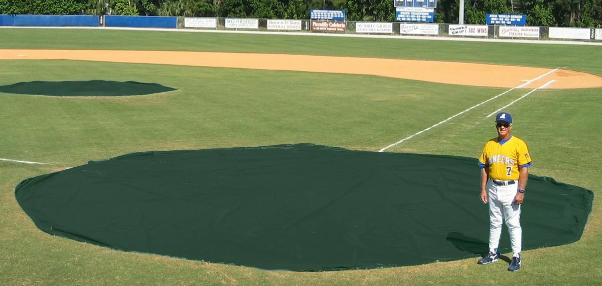 Cheap 🎁 Aer-Flo WWV1820, 20' diam. Wind Weighted Mound/Homebase Tarp, 82 lbs ❤️ 1 Cheap 🎁 Aer-Flo WWV1820, 20' diam. Wind Weighted Mound/Homebase Tarp, 82 lbs ❤️