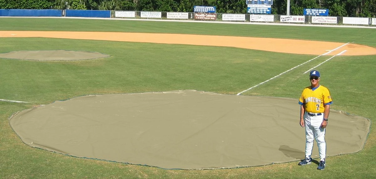 Cheap 🎁 Aer-Flo WWV1820, 20' diam. Wind Weighted Mound/Homebase Tarp, 82 lbs ❤️ 16 Cheap 🎁 Aer-Flo WWV1820, 20' diam. Wind Weighted Mound/Homebase Tarp, 82 lbs ❤️ - Image 16