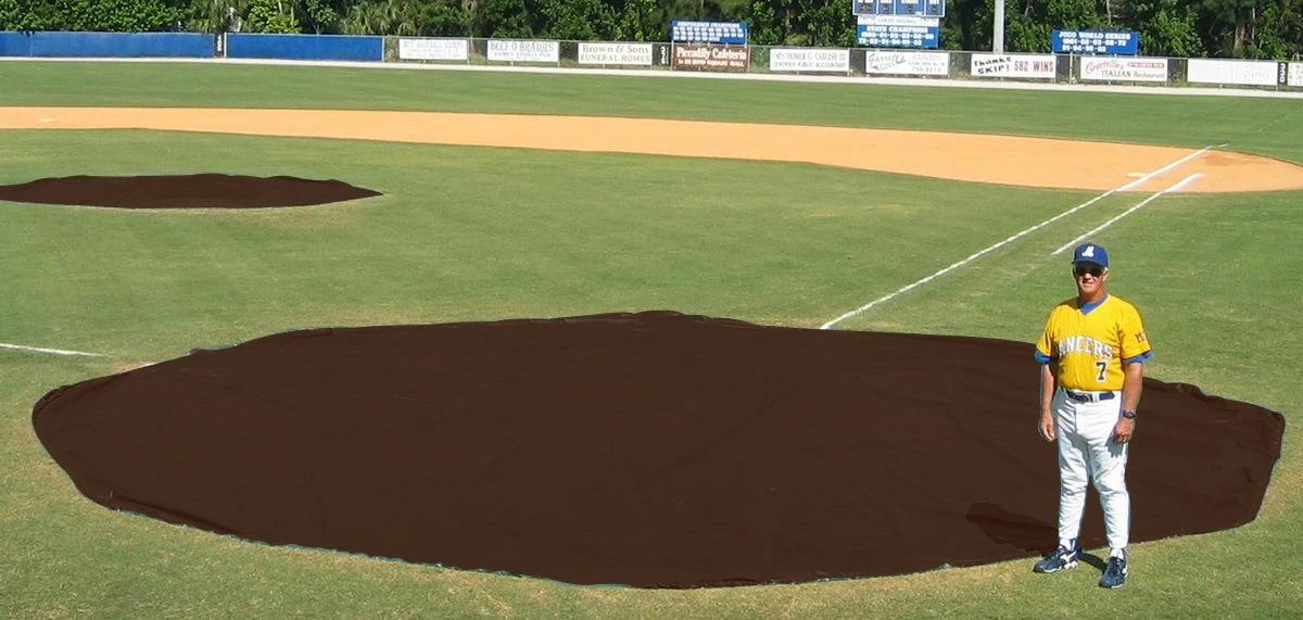 Cheap 🎁 Aer-Flo WWV1820, 20' diam. Wind Weighted Mound/Homebase Tarp, 82 lbs ❤️ 13 Cheap 🎁 Aer-Flo WWV1820, 20' diam. Wind Weighted Mound/Homebase Tarp, 82 lbs ❤️ - Image 13