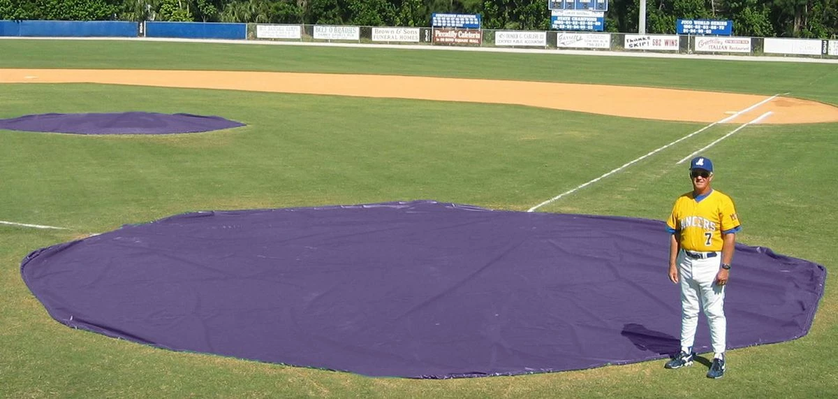 Cheap 🎁 Aer-Flo WWV1820, 20' diam. Wind Weighted Mound/Homebase Tarp, 82 lbs ❤️ 9 Cheap 🎁 Aer-Flo WWV1820, 20' diam. Wind Weighted Mound/Homebase Tarp, 82 lbs ❤️ - Image 9