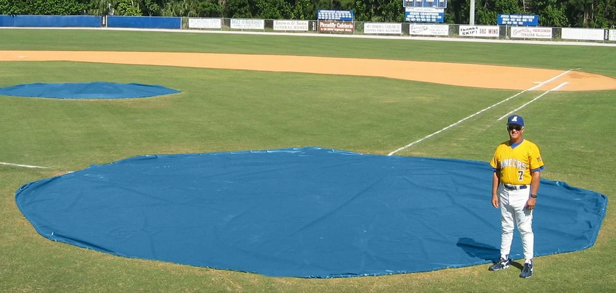 Cheap 🎁 Aer-Flo WWV1820, 20' diam. Wind Weighted Mound/Homebase Tarp, 82 lbs ❤️ 12 Cheap 🎁 Aer-Flo WWV1820, 20' diam. Wind Weighted Mound/Homebase Tarp, 82 lbs ❤️ - Image 12