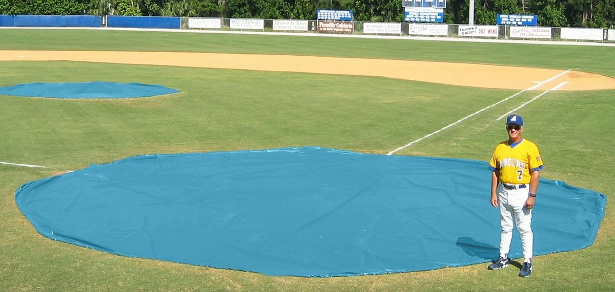 Cheap 🎁 Aer-Flo WWV1820, 20' diam. Wind Weighted Mound/Homebase Tarp, 82 lbs ❤️ 14 Cheap 🎁 Aer-Flo WWV1820, 20' diam. Wind Weighted Mound/Homebase Tarp, 82 lbs ❤️ - Image 14