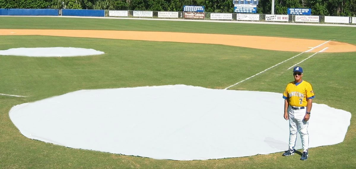 Cheap 🎁 Aer-Flo WWV1820, 20' diam. Wind Weighted Mound/Homebase Tarp, 82 lbs ❤️ 17 Cheap 🎁 Aer-Flo WWV1820, 20' diam. Wind Weighted Mound/Homebase Tarp, 82 lbs ❤️ - Image 17