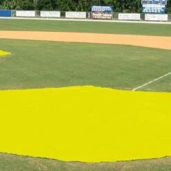 Buy 😀 Aer-Flo WWV1812 12' diam. Wind Weighted Mound/Homebase Tarp, 32 lbs 🎉 -BASEBALL Official Shop a15 709yel 1