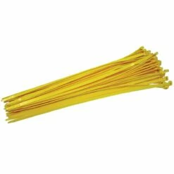 Promo β 18'' Ties for Aer-Flo PlastiCap Yellow π