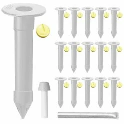 Flash Sale ❤️ 16pk Enduro Fence Ground Socket Package, MK16GS12CP 💯