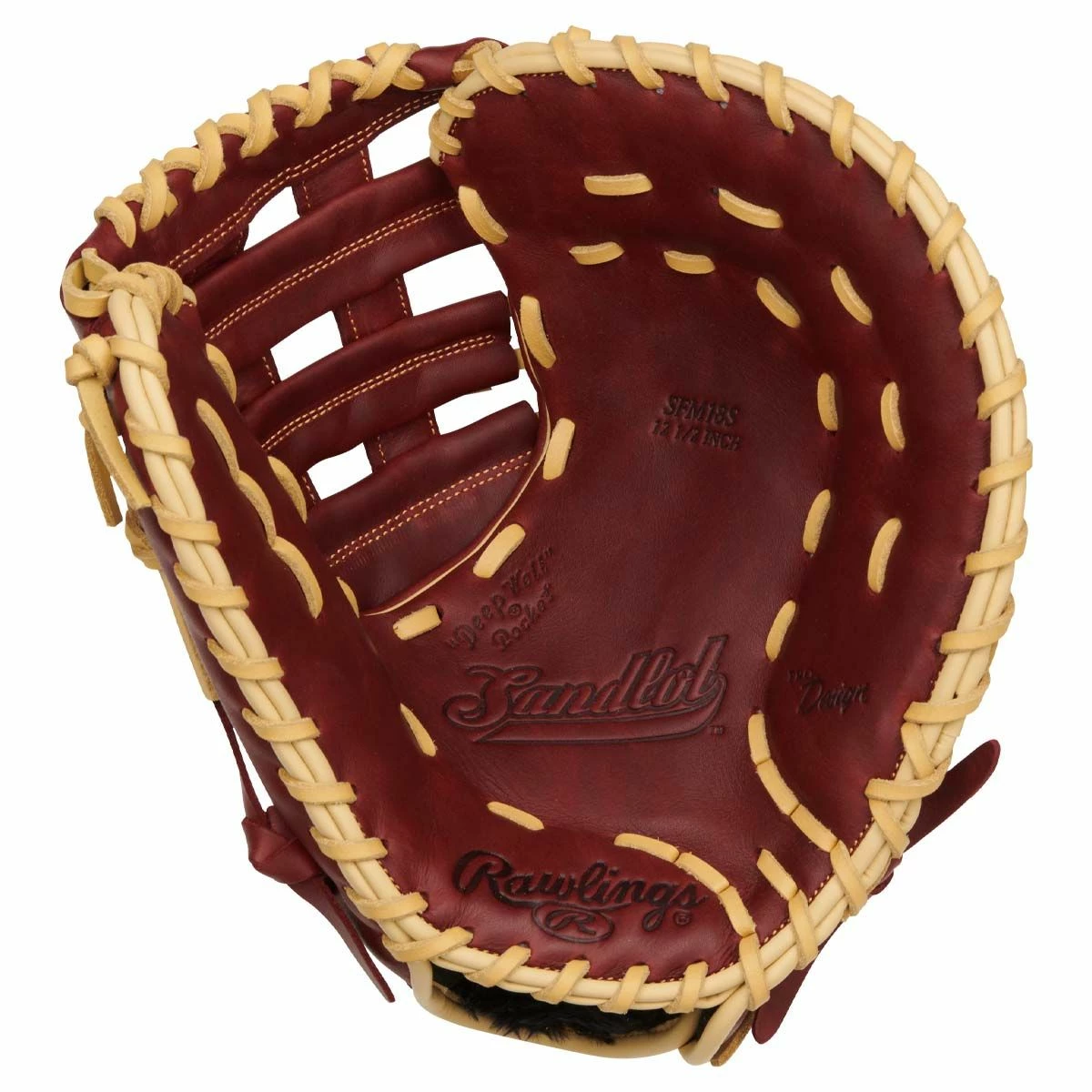 Deals ๐ Rawlings SFM18S 12.5" Sandlot First Base Mitt ๐ 2 Deals ๐ Rawlings SFM18S 12.5" Sandlot First Base Mitt ๐ - Image 2