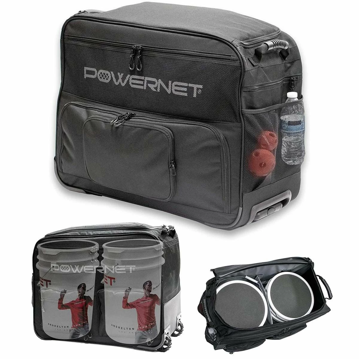 Best Pirce ⌛ POWERNET Rolling ⚾ Baseball/Softball Ball Bucket Caddy ⭐ 1 Best Pirce ⌛ POWERNET Rolling ⚾ Baseball/Softball Ball Bucket Caddy ⭐