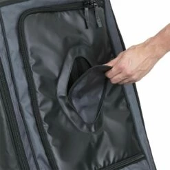 Best Pirce 🔔 Bownet Commander Wheeled Catcher's Equipment Bag, 38"x17"x12" Navy 😀 -BASEBALL Official Shop a32 014 6 1