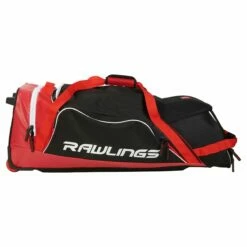 Promo π€© Rawlings R1502 Wheeled Catcher's Equipment Bag Navy π
