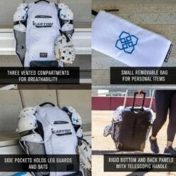 Outlet π Easton Jen Schro Catcher’s Wheeled Equipment Bag White π 8 Outlet π Easton Jen Schro Catcher’s Wheeled Equipment Bag White π -BASEBALL Official Shop a32 055 03 1