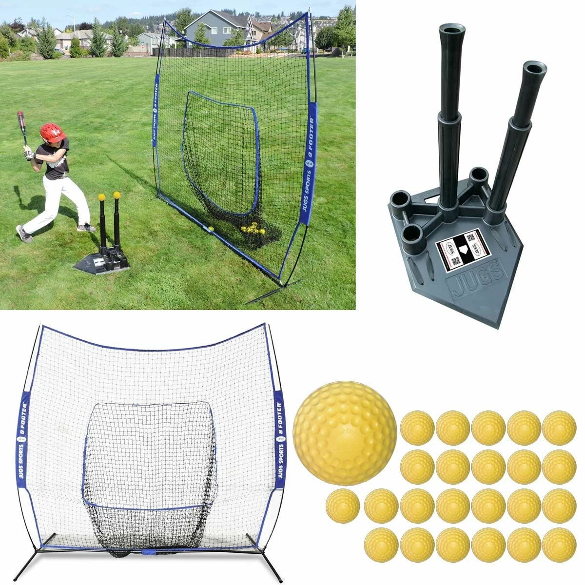 Buy ๐ฅ Jugs 5-Point โพ Baseball Hitting Tee Package โ๏ธ 1 Buy ๐ฅ Jugs 5-Point โพ Baseball Hitting Tee Package โ๏ธ