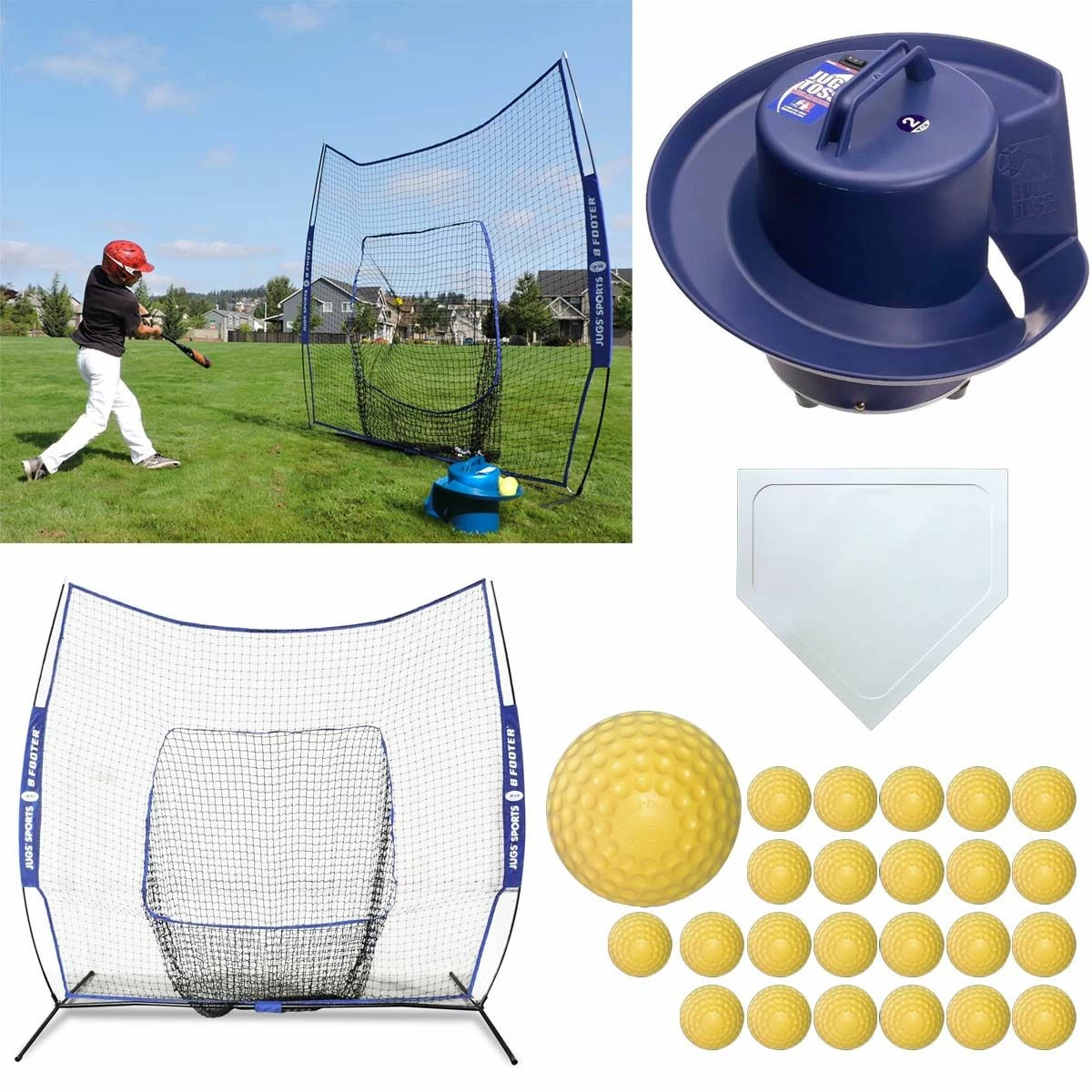 Best Pirce ๐ Jugs โพ Baseball Toss Hitting Package โญ 1 Best Pirce ๐ Jugs โพ Baseball Toss Hitting Package โญ