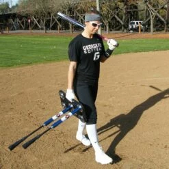 Promo 🎁 Jugs Pro-Style 5-Point Batting Tee 🎉 -BASEBALL Official Shop a32 084 02 1