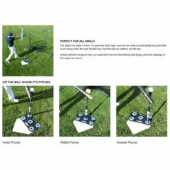 Promo 🎁 Jugs Pro-Style 5-Point Batting Tee 🎉 -BASEBALL Official Shop a32 084 dia 01 1