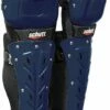 Cheapest 🎉 Schutt 16" Air Maxx Scorpion Triple Flex Catcher's Leg Guards Black ⌛