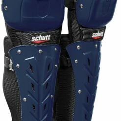 Cheapest 🎉 Schutt 16" Air Maxx Scorpion Triple Flex Catcher's Leg Guards Black ⌛