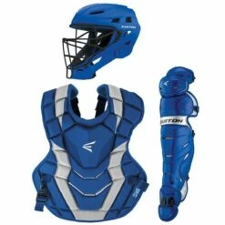 Budget ✔️ Easton Age 15+ Elite X NOCSAE Catcher's Gear Box Set, ADULT Navy/Red 😀