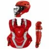 Top 10 😀 Easton Age 13-15 Elite X NOCSAE Catcher's Gear Box Set, INTERMEDIATE Navy/Carolina Blue 😍