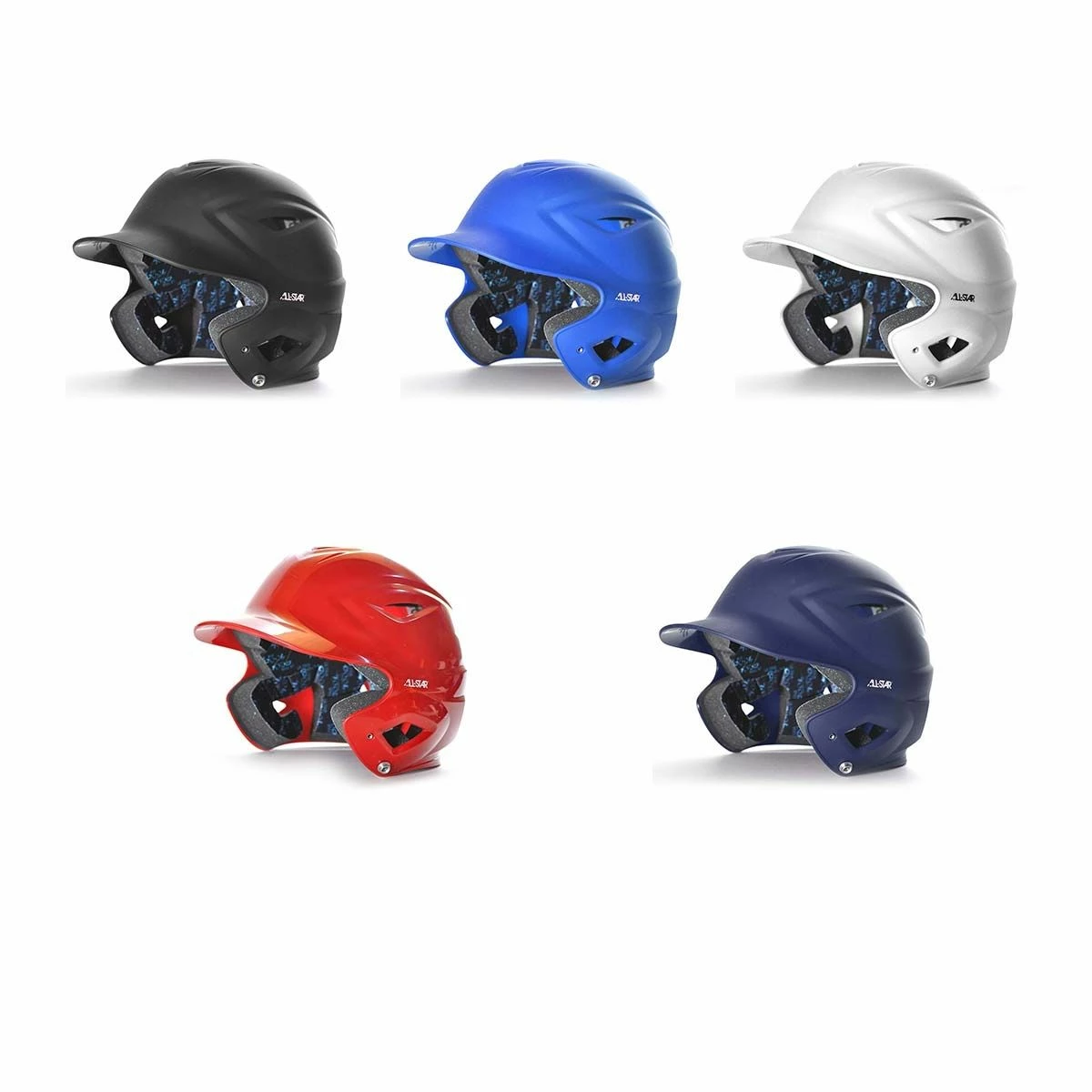 Brand new 👏 All Star BH30 S7 Solid Matte Painted Batting Helmet, Youth & Adult Royal 🔔 2 Brand new 👏 All Star BH30 S7 Solid Matte Painted Batting Helmet, Youth & Adult Royal 🔔 - Image 2