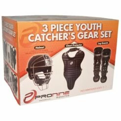 Brand new 🛒 Pro Nine Age 5-7 3-Piece Youth Catcher's Gear Set w/ Scarlet Helmet ✨ 12 Brand new 🛒 Pro Nine Age 5-7 3-Piece Youth Catcher's Gear Set w/ Scarlet Helmet ✨ -BASEBALL Official Shop a32 363 new 01 1