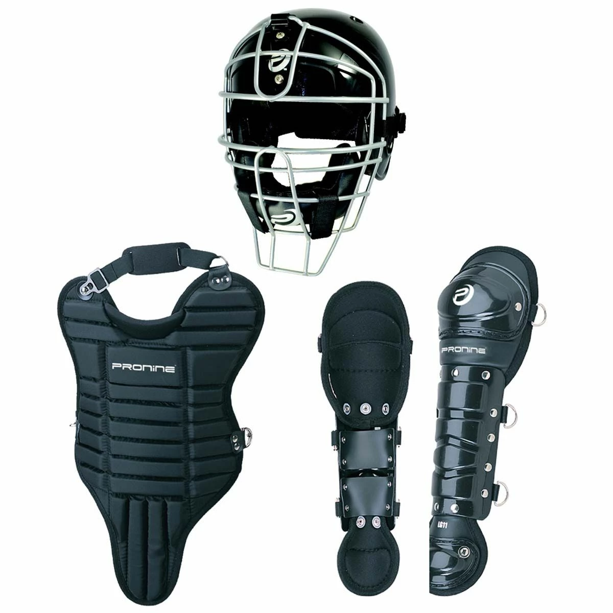 Brand new 🛒 Pro Nine Age 5-7 3-Piece Youth Catcher's Gear Set w/ Scarlet Helmet ✨ 1 Brand new 🛒 Pro Nine Age 5-7 3-Piece Youth Catcher's Gear Set w/ Scarlet Helmet ✨