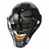 Budget 🧨 Pro Nine Adult Hockey Style Umpire Helmet Black 😍