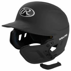 Budget ✔️ Rawlings Mach Matte Finish Batting Helmet Extension, MEXT Scarlet ⌛ -BASEBALL Official Shop a32 377 blk 3 1