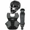Flash Sale ⭐ Rawlings Velo INTERMEDIATE NOCSAE Catcher's Gear Set Black 😍