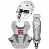 Flash Sale 🤩 Rawlings Velo ADULT NOCSAE Catcher's Gear Set Black ✨