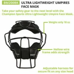 Cheapest ✨ Champion Ultra Lightweight Umpire Facemask ❤️ -BASEBALL Official Shop a32 387 4 1