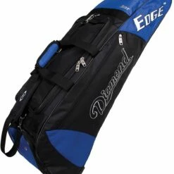 Hot Sale 👏 Diamond Edge Wheeled ⚾ Baseball/Softball Equipment Bag, 36''Lx10''Wx12''H Columbia Blue 👏