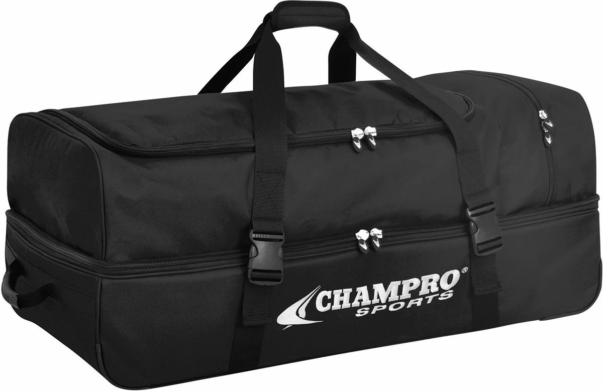 Coupon π Champro Catcher/Umpire Wheeled Equipment Bag, 36"x16"x14" Black π― 1 Coupon π Champro Catcher/Umpire Wheeled Equipment Bag, 36"x16"x14" Black π―