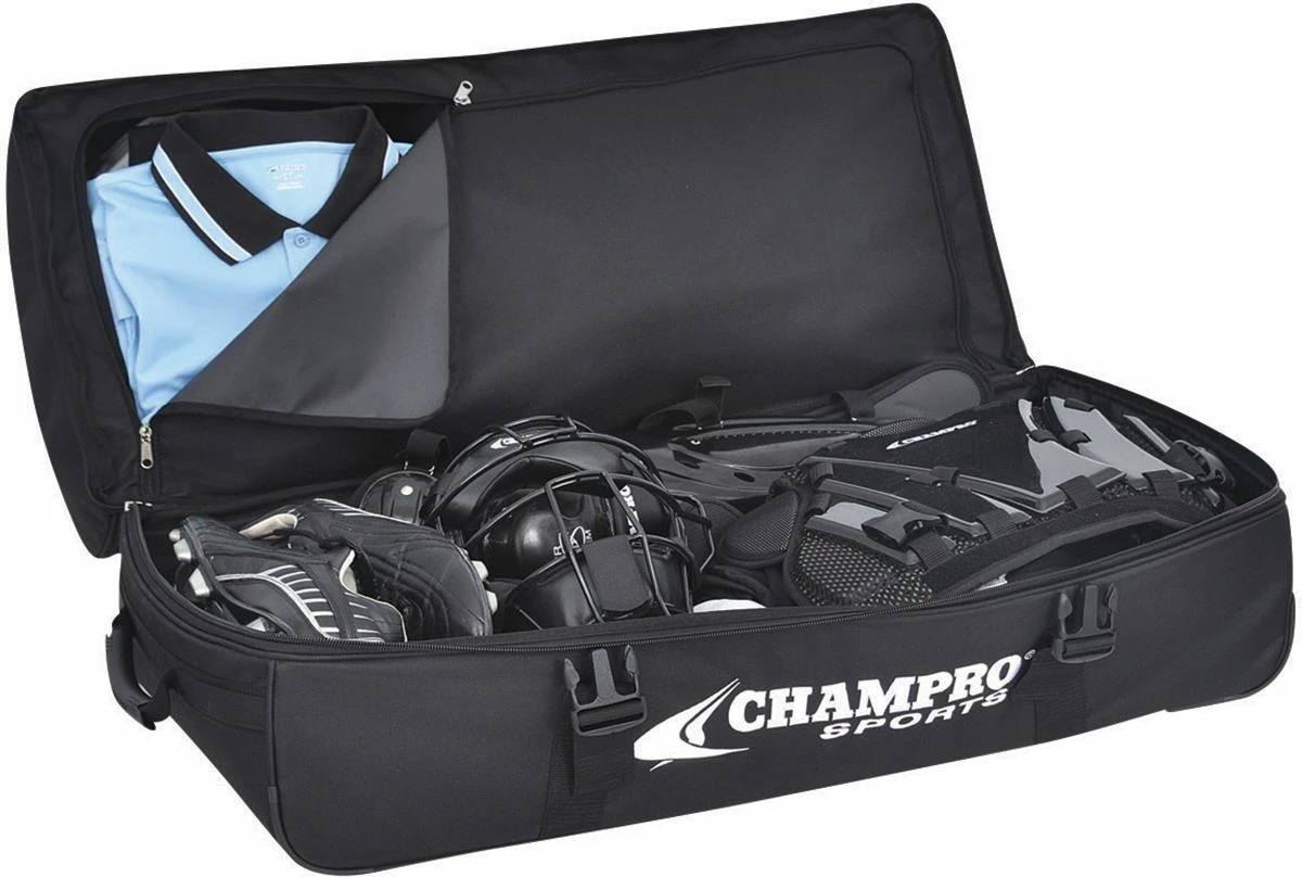 Coupon π Champro Catcher/Umpire Wheeled Equipment Bag, 36"x16"x14" Black π― 3 Coupon π Champro Catcher/Umpire Wheeled Equipment Bag, 36"x16"x14" Black π― - Image 3