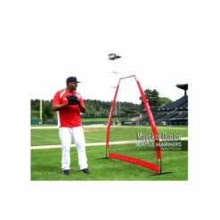 Best deal 🌟 POWERNET Pop Up A-Frame Pitching Screen 💯 -BASEBALL Official Shop a32 808 1 1