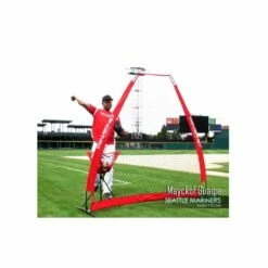 Best deal 🌟 POWERNET Pop Up A-Frame Pitching Screen 💯 -BASEBALL Official Shop a32 808 2 1