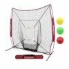 Best reviews of 🔔 POWERNET 7'x7' DLX 2.0 Pop Up Hitting Net System Pink 🤩