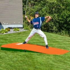 New ๐ Portolite 10"Hx8'6"Lx4'W Outdoor/Indoor Practice Pitching Mound, Clay โ๏ธ