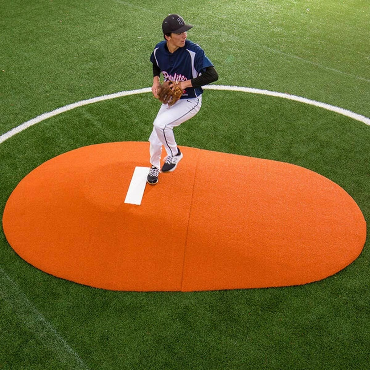 Discount ๐ Portolite Two-Piece 10"Hx11'3"Lx7'7"W Game Pitching Mound, Clay ๐งจ 1 Discount ๐ Portolite Two-Piece 10"Hx11'3"Lx7'7"W Game Pitching Mound, Clay ๐งจ
