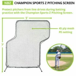 Cheap 🛒 Champion 5'x7' ⚾ Baseball/Softball Z Pitching Screen 😍 -BASEBALL Official Shop a32 863 3 1