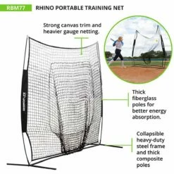 Brand new ⌛ Champion Rhino Flex 7'x7' Portable Pitching & Batting Catch Net ✨ 9 Brand new ⌛ Champion Rhino Flex 7'x7' Portable Pitching & Batting Catch Net ✨ -BASEBALL Official Shop a32 864 2 1