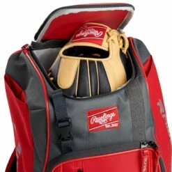 Wholesale 🎉 Rawlings Franchise ⚾ Baseball Player's Backpack Purple ✨ -BASEBALL Official Shop a32 880 sca 06 1