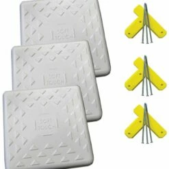 Flash Sale 🔔 Soft Touch 15" Spike-Down Base w/ Tees & Spikes, S1500, set/3 🔥