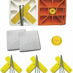 Discount 🎁 Soft Touch 14" Spike-Down Base Set w/ Double First Base, S14DBL-SET 💯